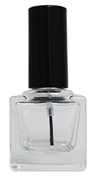 1/2 Oz Cubic Bottles - Flat Cubic Brush