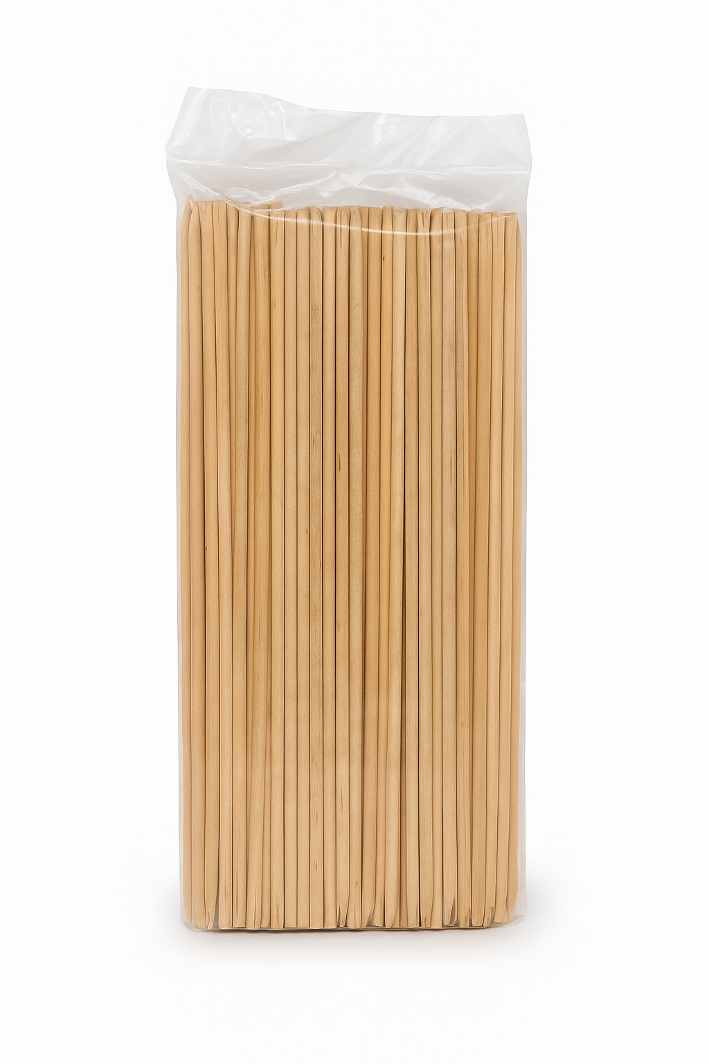 Orange Wood Cuticle Pusher Sticks - 100 Ct