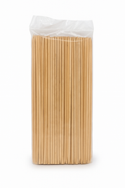 Orange Wood Cuticle Pusher Sticks - 100 Ct