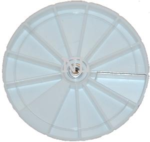 Empty Rhinestone Carousel Wheel