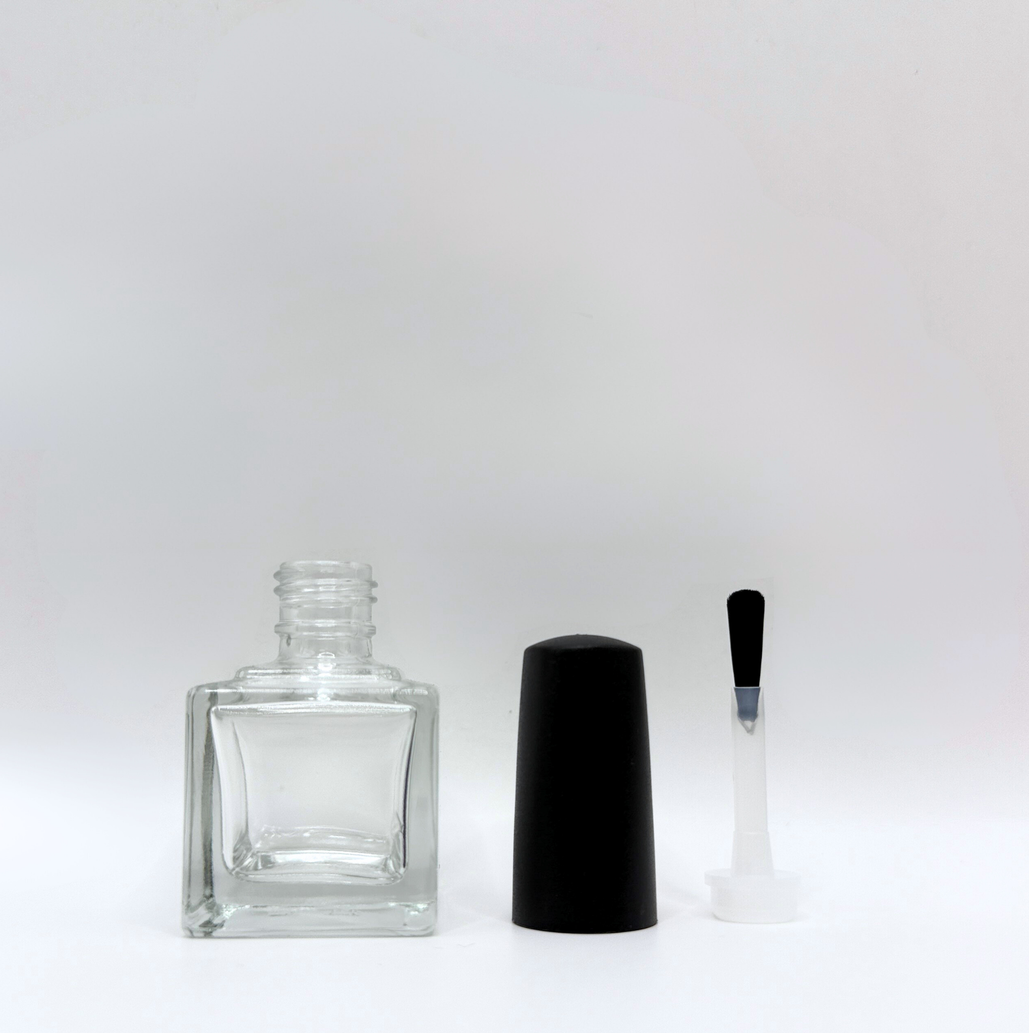 1/2 Oz Cubic Bottles - Fan Cubic Brush