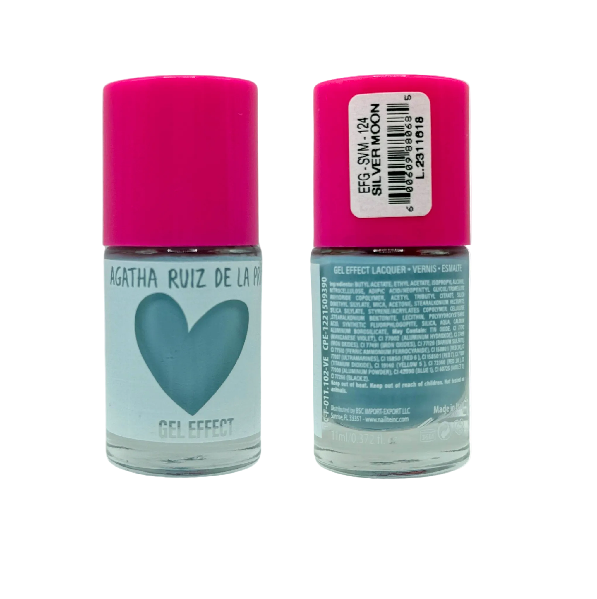 Gel Effect Nail Polish by Agatha Ruiz de la Prada