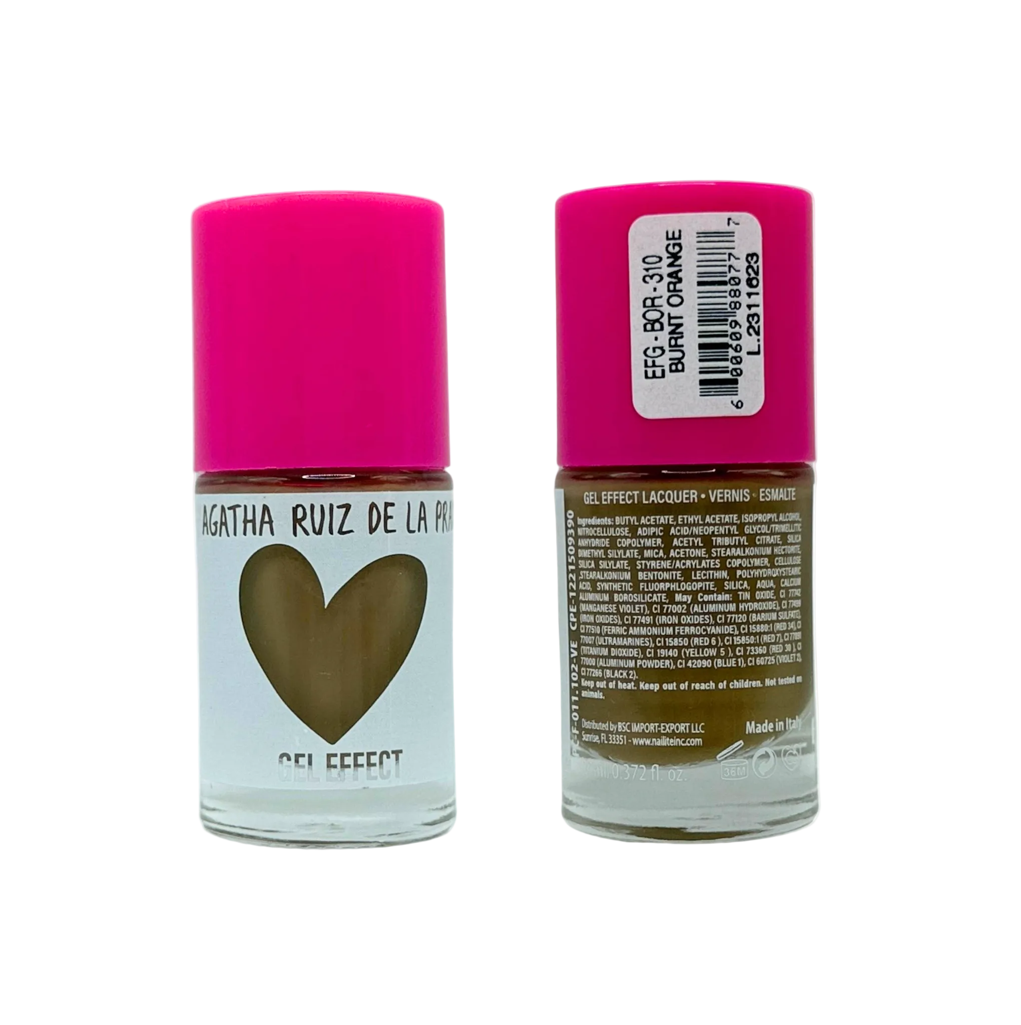 Gel Effect Nail Polish by Agatha Ruiz de la Prada