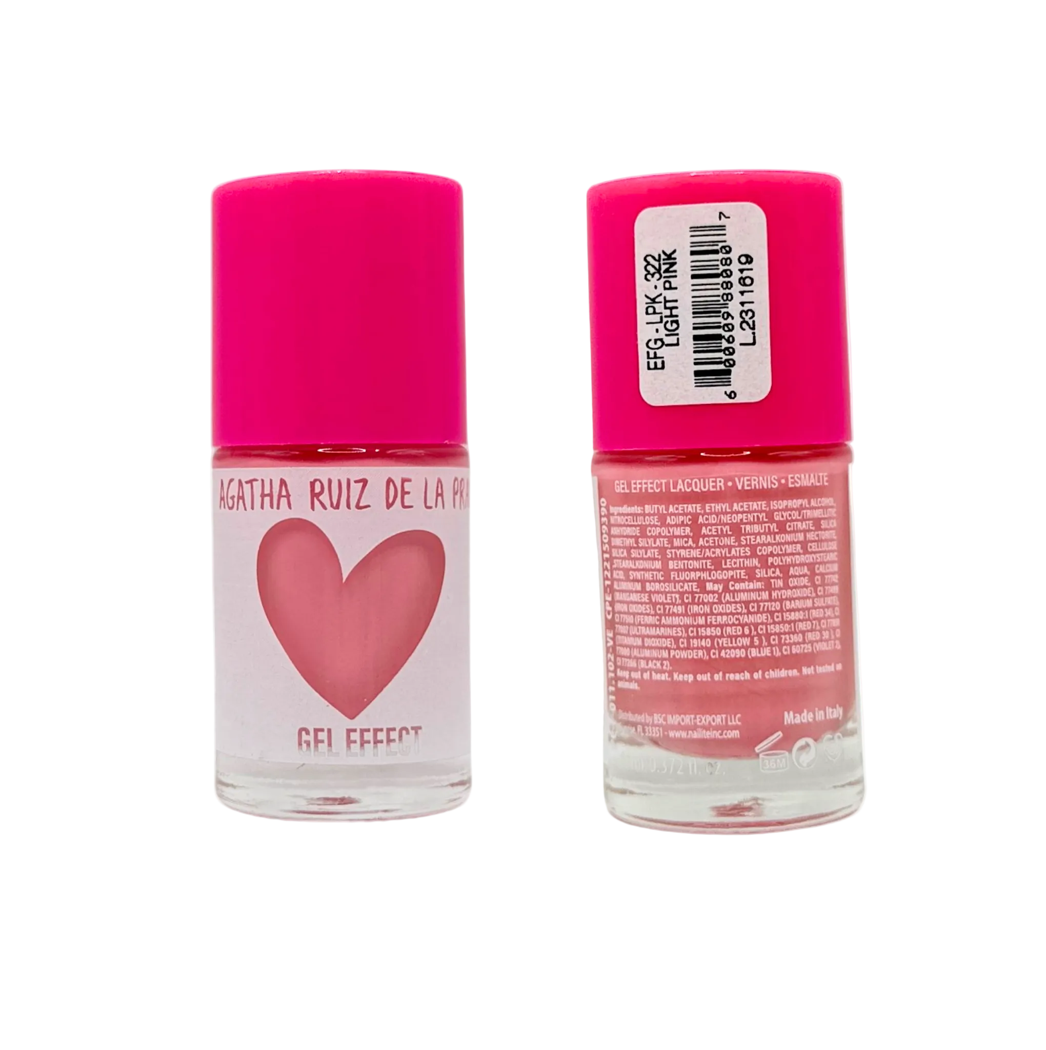 Gel Effect Nail Polish by Agatha Ruiz de la Prada