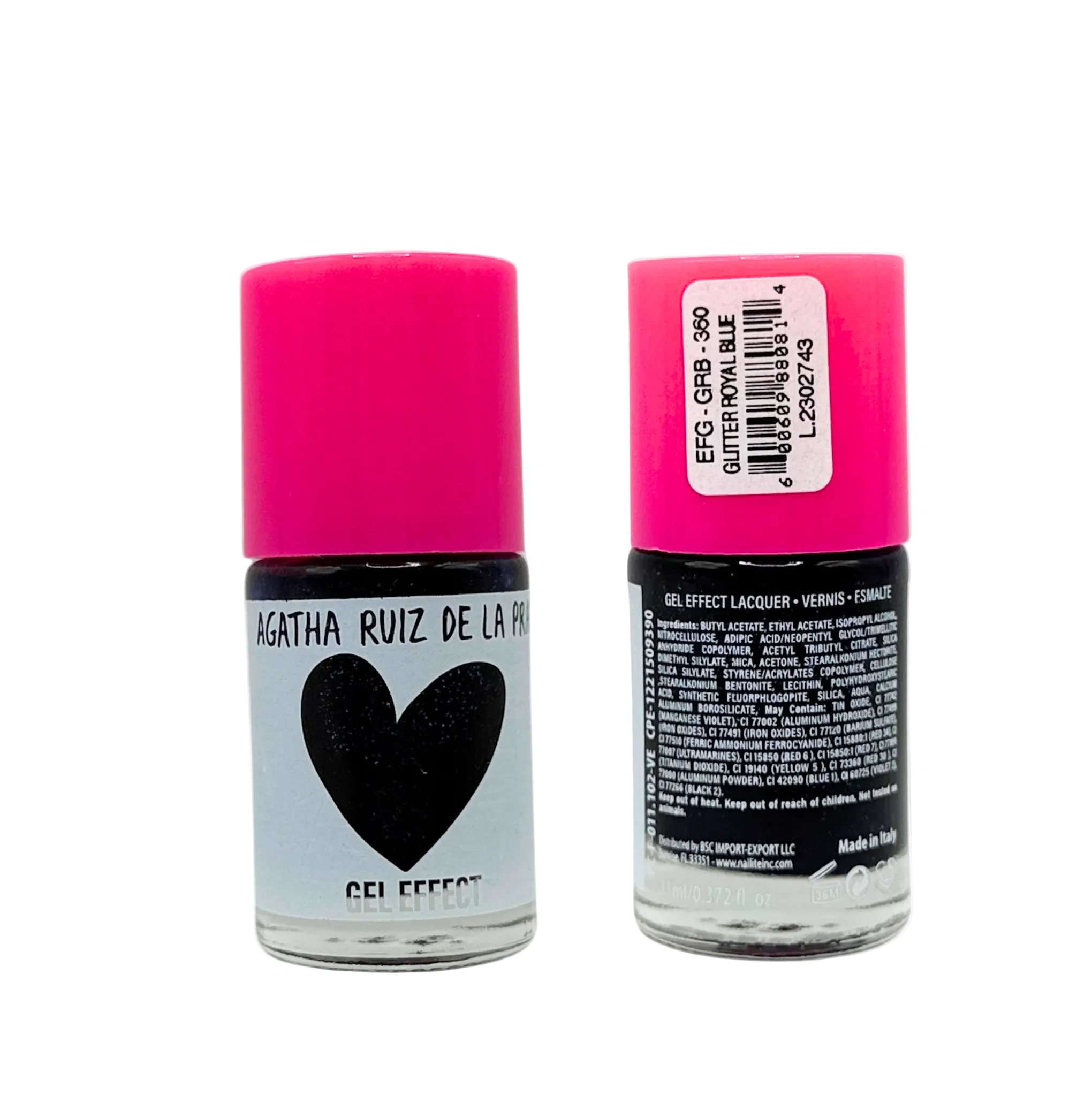 Gel Effect Nail Polish by Agatha Ruiz de la Prada