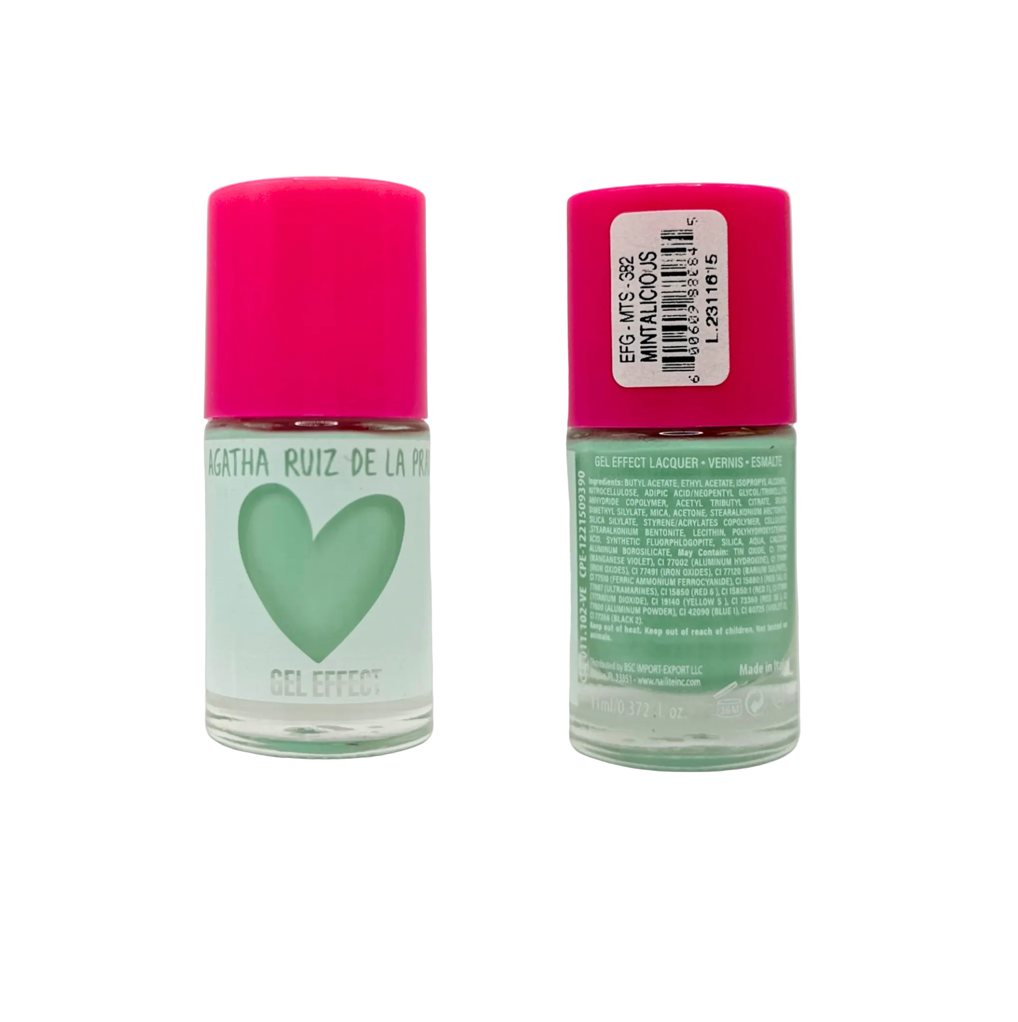 Gel Effect Nail Polish by Agatha Ruiz de la Prada