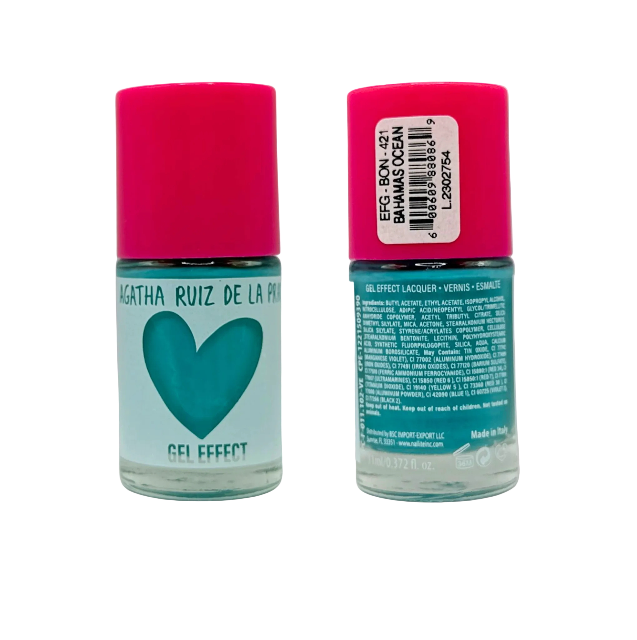 Gel Effect Nail Polish by Agatha Ruiz de la Prada