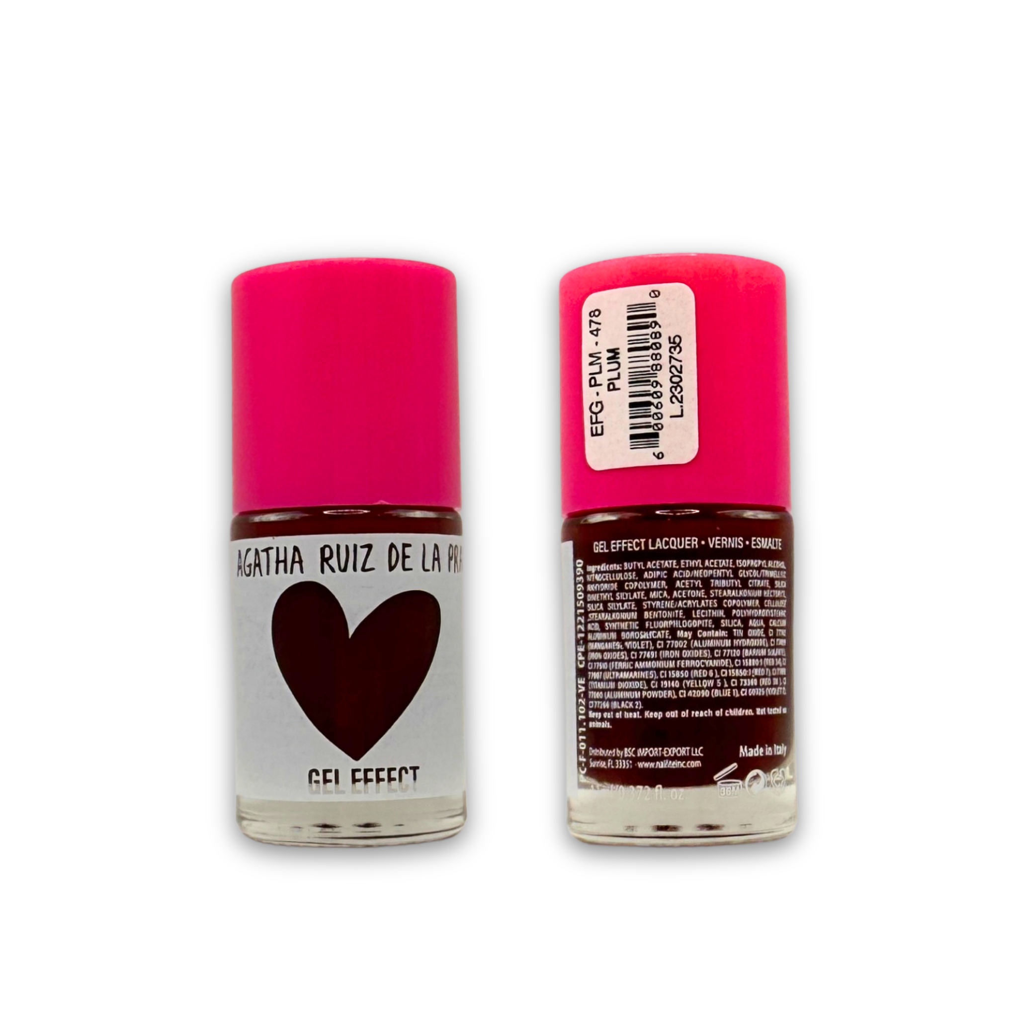 Gel Effect Nail Polish by Agatha Ruiz de la Prada