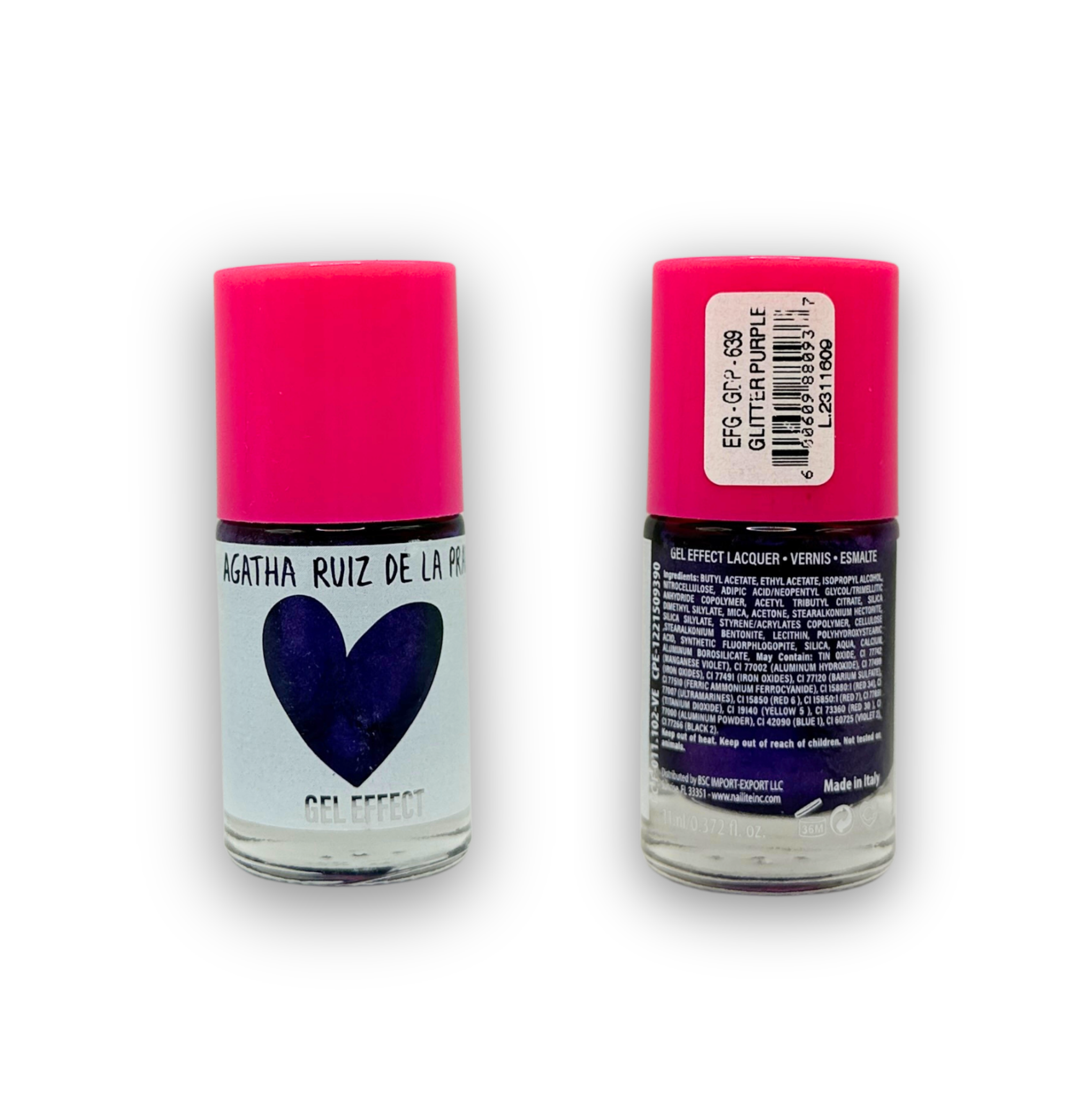 Gel Effect Nail Polish by Agatha Ruiz de la Prada