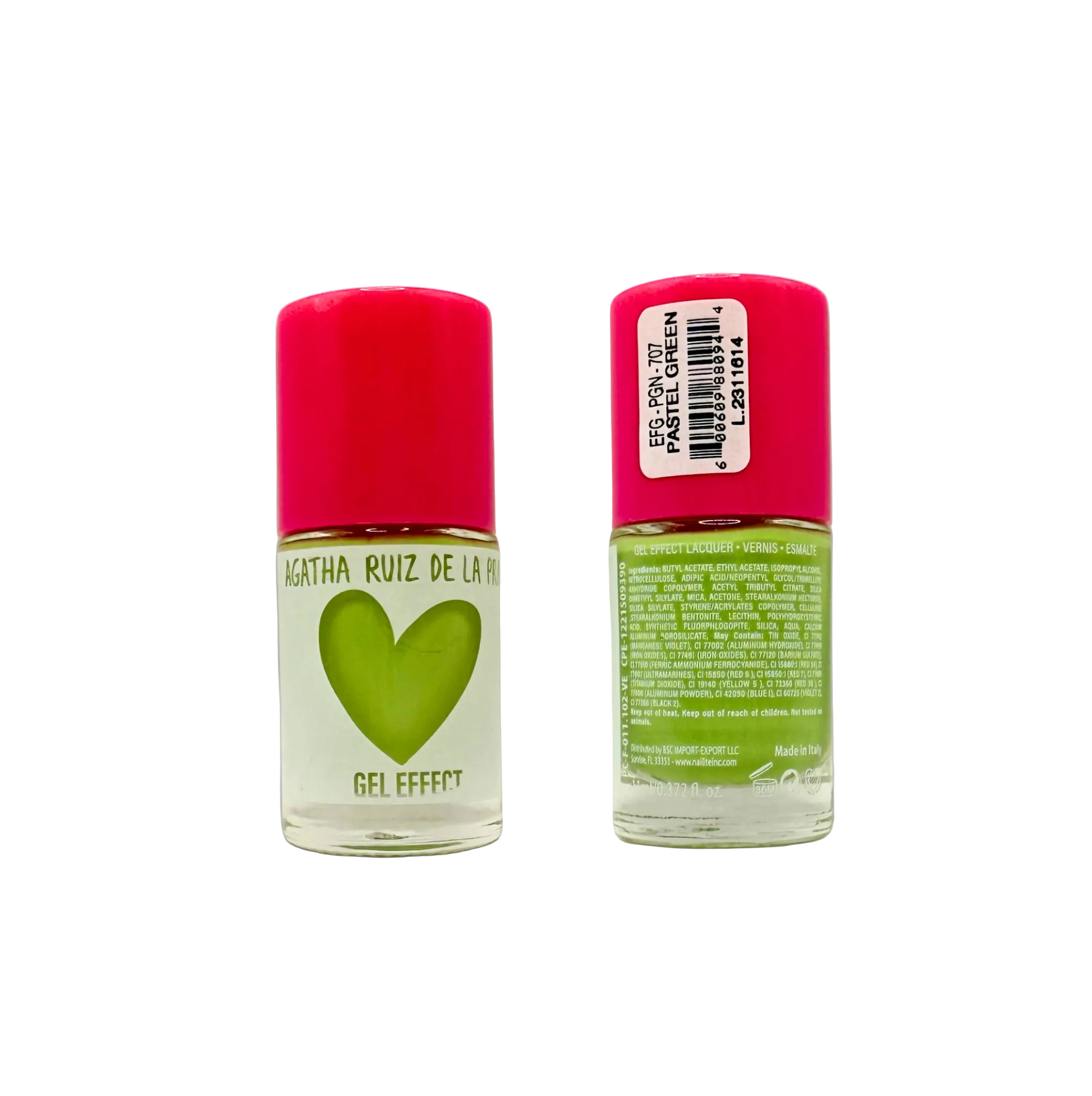 Gel Effect Nail Polish by Agatha Ruiz de la Prada