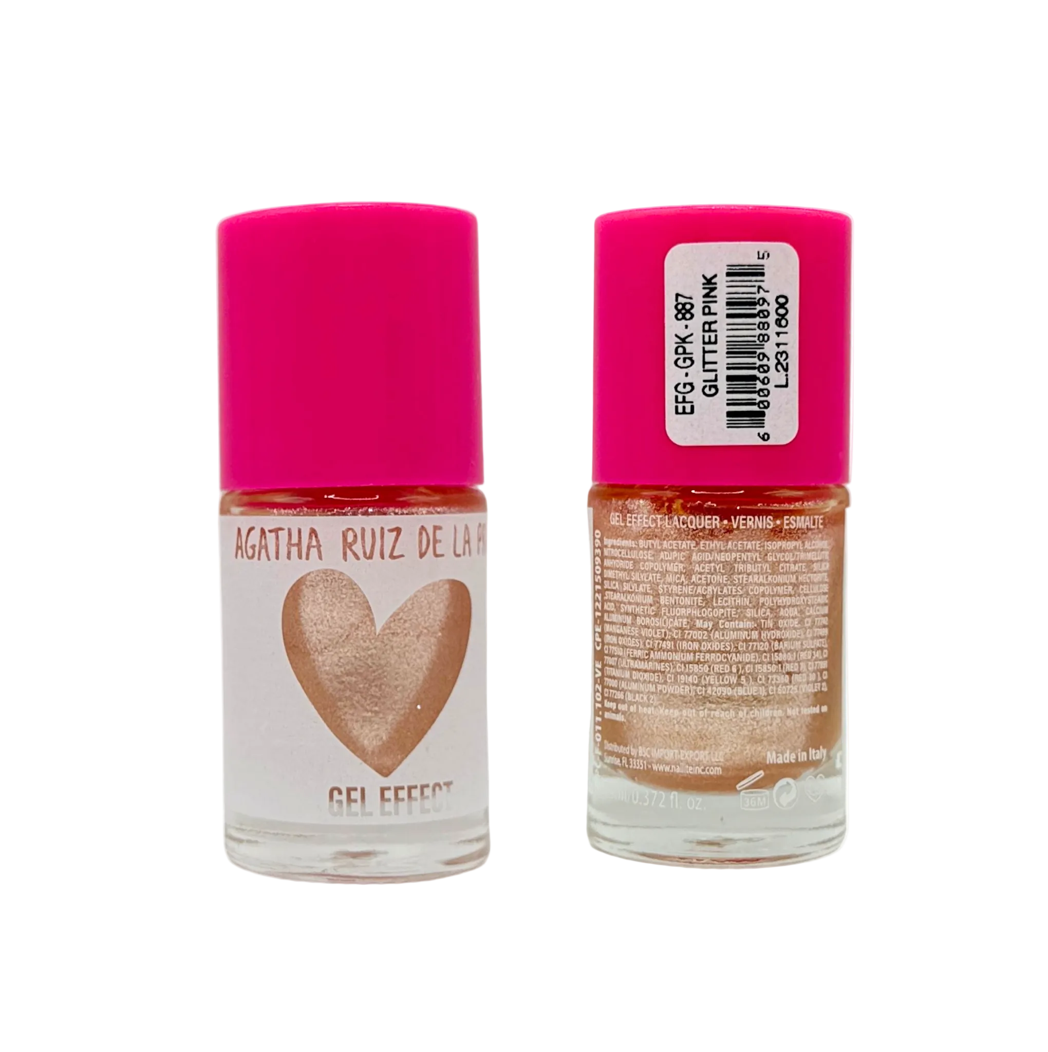 Gel Effect Nail Polish by Agatha Ruiz de la Prada