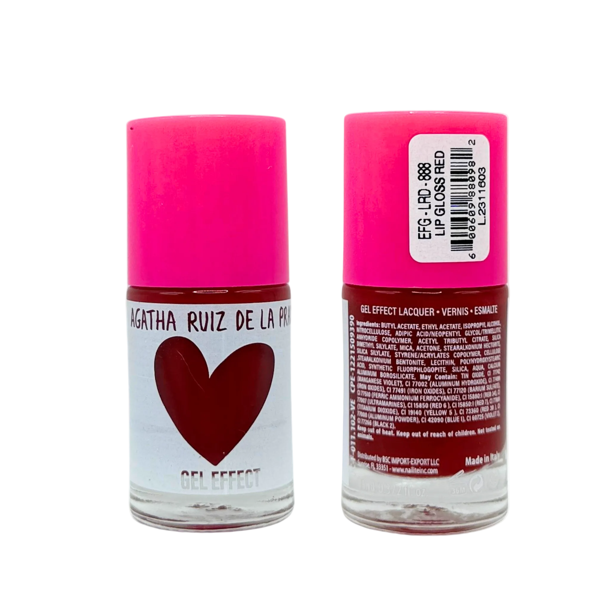 Gel Effect Nail Polish by Agatha Ruiz de la Prada