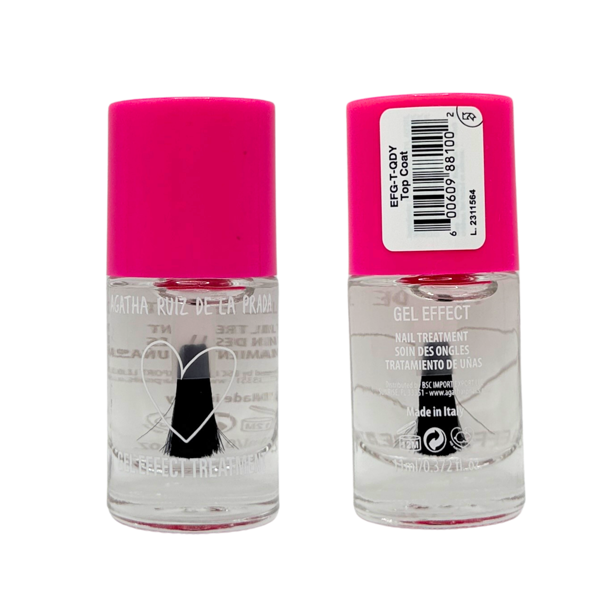 Gel Effect Nail Treatments by Agatha Ruiz de la Prada