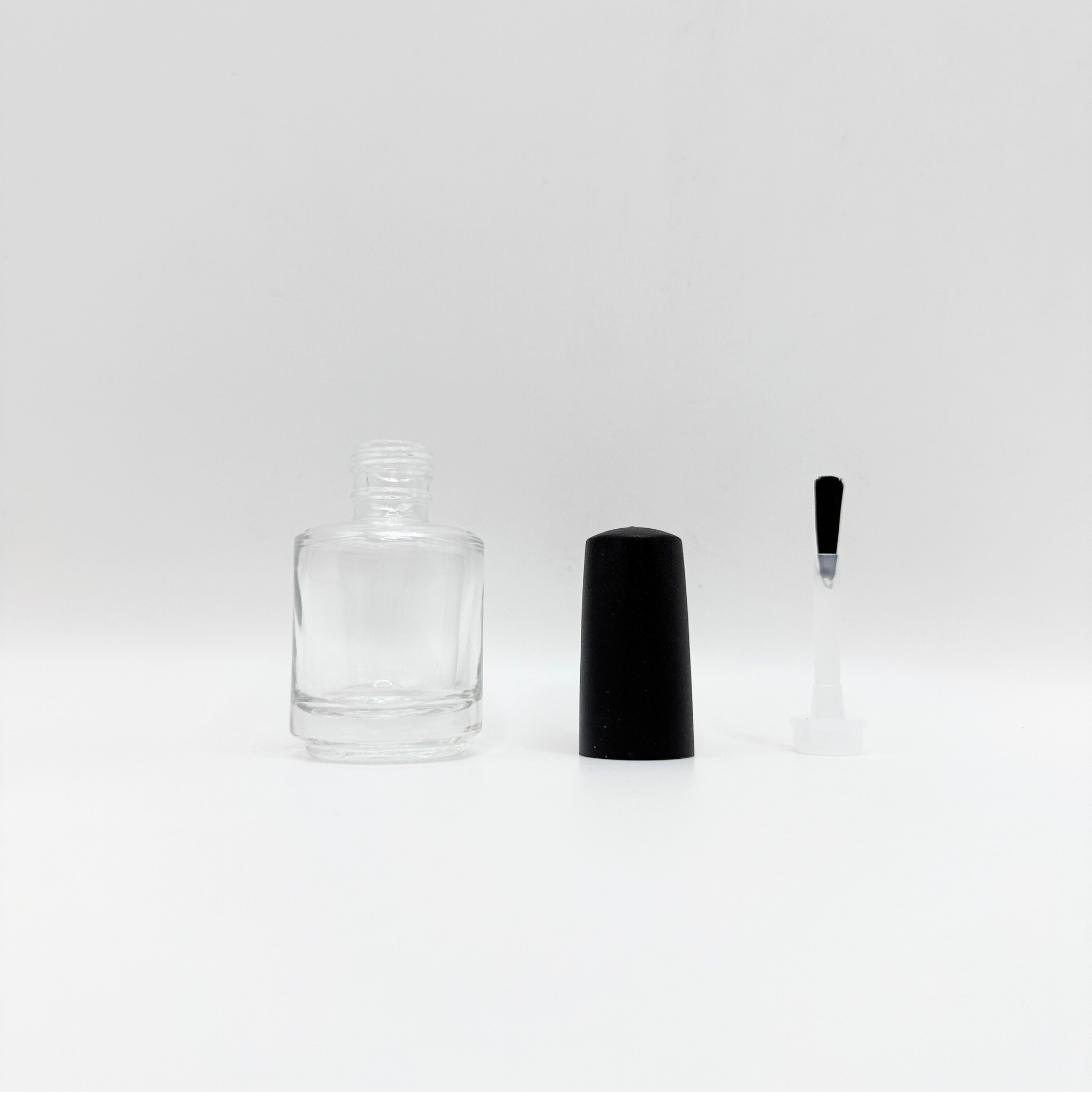 1/2 Oz Round Bottles - Fan Brush