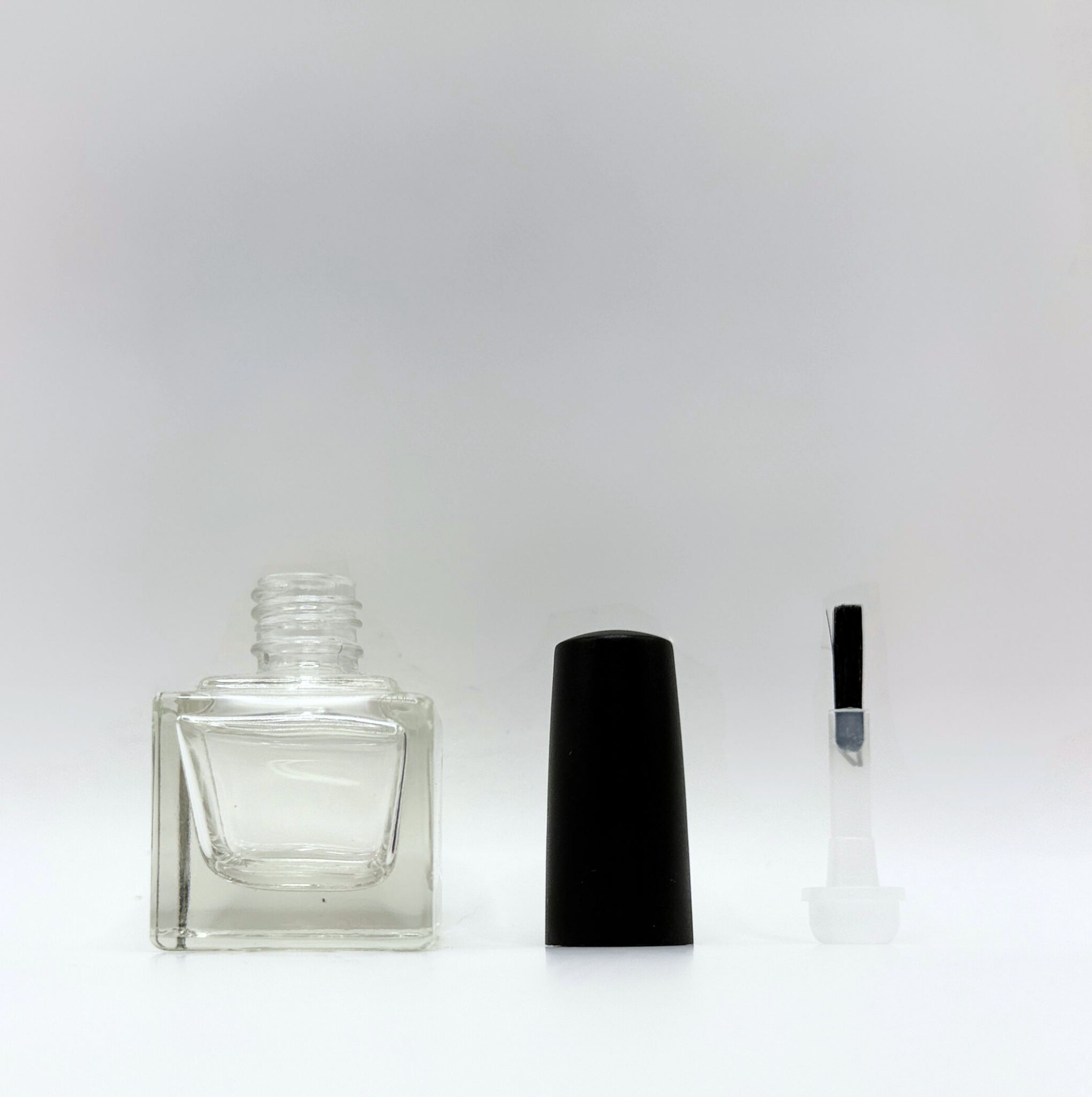 Mini Cubic Bottles - Flat Mini Cubic Brushes