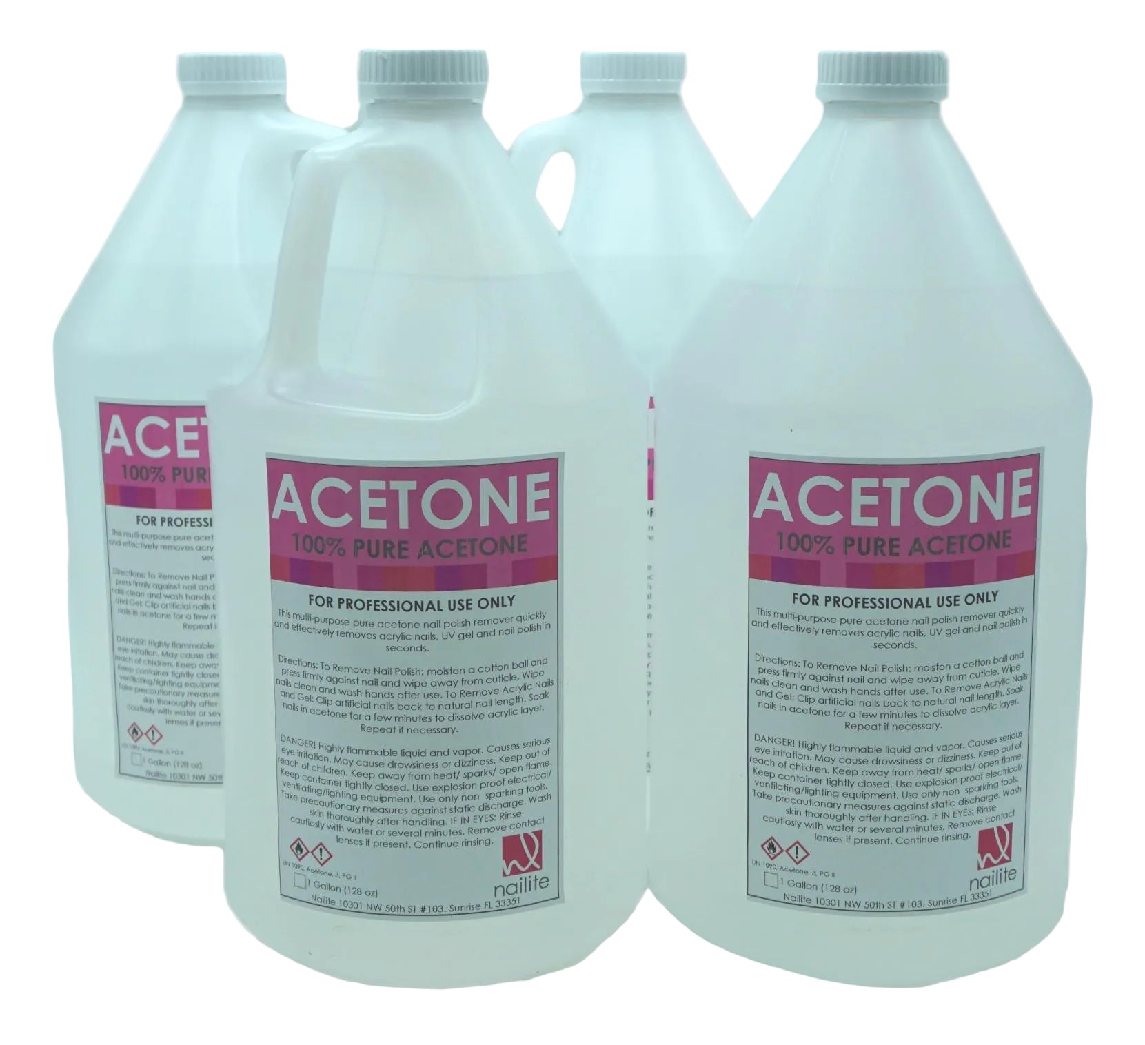 Pure Asitone Nail Polish Removers | Pure Acetone | Nailite – Nailite