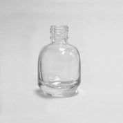 15 ML Round Bell Bottles (New) - Fan Brush - Matte Black Cap