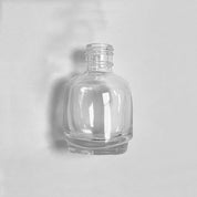 15 ML Round Bell Bottles (New) - Fan Brush - Matte Black Cap