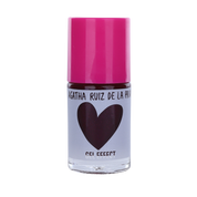 Gel Effect Nail Polish by Agatha Ruiz de la Prada: Glitter Burgundy