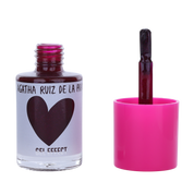 Gel Effect Nail Polish by Agatha Ruiz de la Prada: Glitter Burgundy