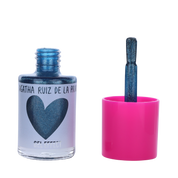 Gel Effect Nail Polish by Agatha Ruiz de la Prada: Glitter Deep Green