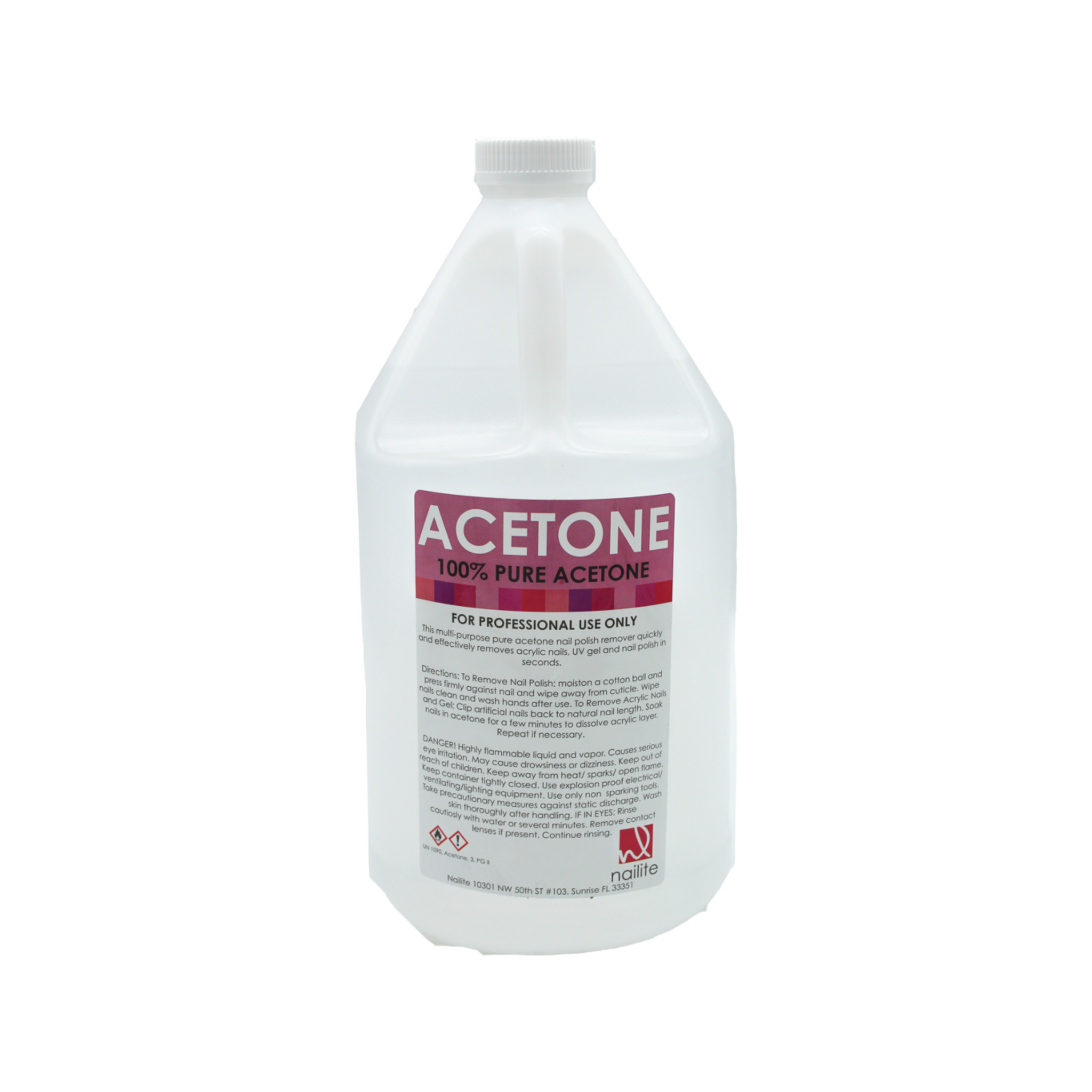 Acetone-free nail polish remover with pump - Wild&Mild