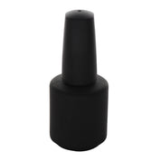 1/2 Oz Black Bottles - Flat Brush