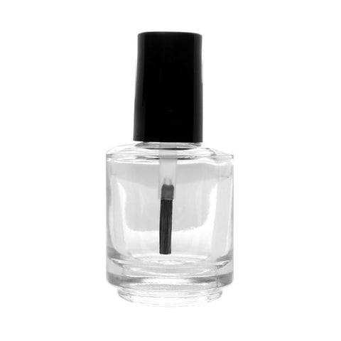 Round 1/2 Oz Bottle 660 Brush Shiny Black Cap #102/660 176 Ct