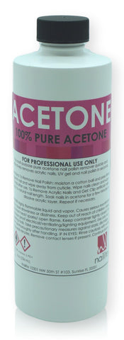 Acetone  08 oz Bottles