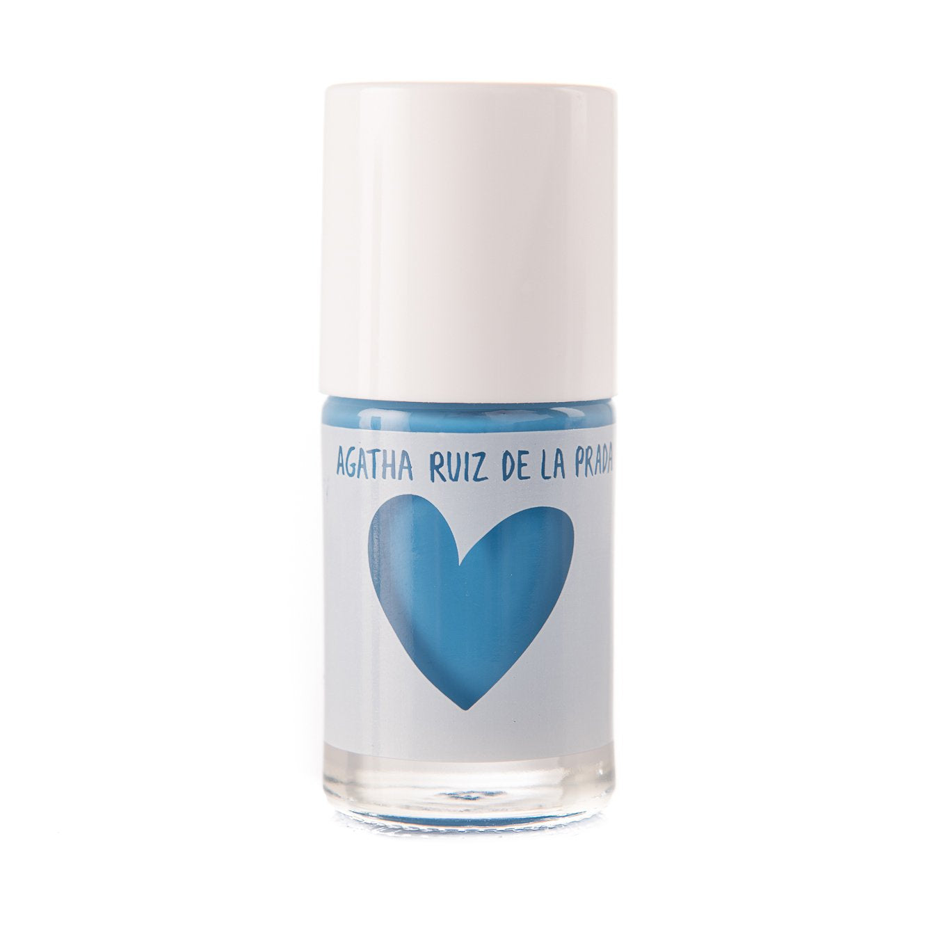 Agatha Ruiz de la Prada Blue Nail Polish Bottle