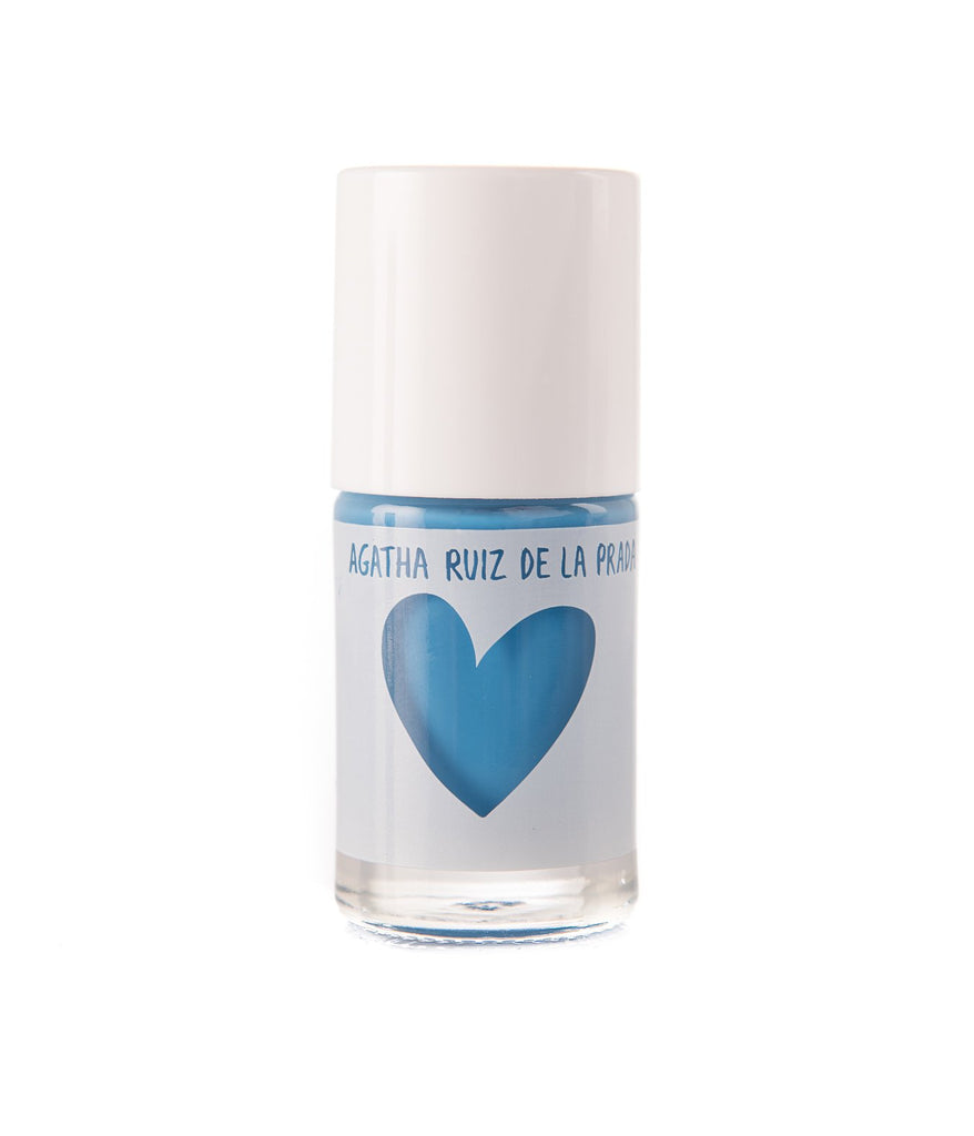 Agatha Ruiz de la Prada Blue Nail Polish Bottle