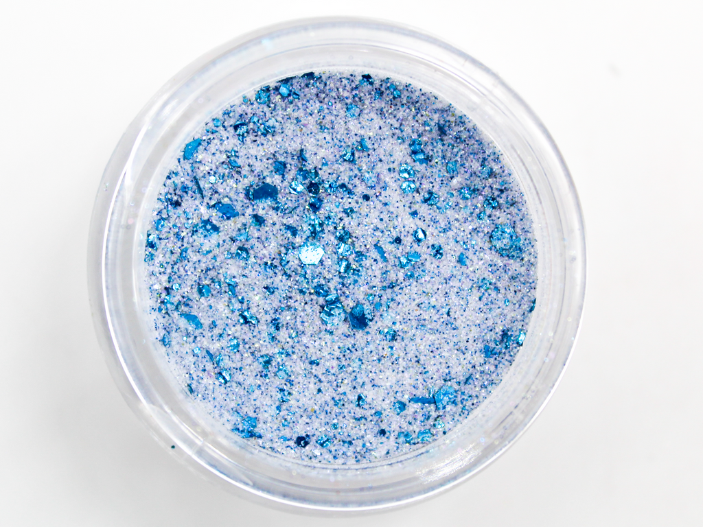 Color Acrylic Powder (Chunk Blue Shimmer)