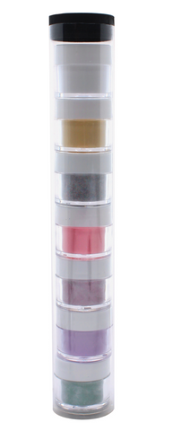 Glitter Madness - Set of 7 0.25 oz Colored Acrylic Powders