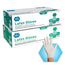 MEDPRIDE Professional Latex Gloves Powder Free Large 100 Ct.