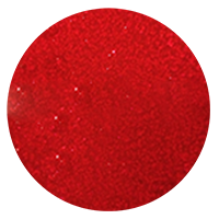 Gentle Soak Off UV Color Gel - Red Glitter 15 ml