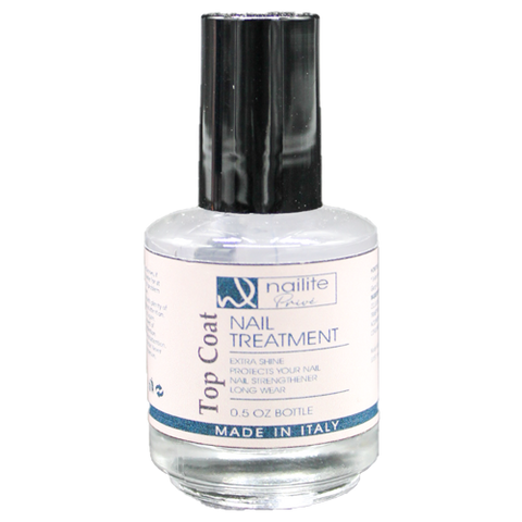 Nailite Prive Top Coat Nail Treatment 1/2 Oz