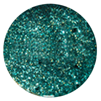 Gentle Soak Off UV Color Gel - Turquoise Glitter 15 ml