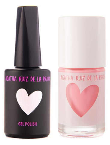 Agatha Ruiz Gel-Polish:Pastel Pink - GELPPK-127 DUO