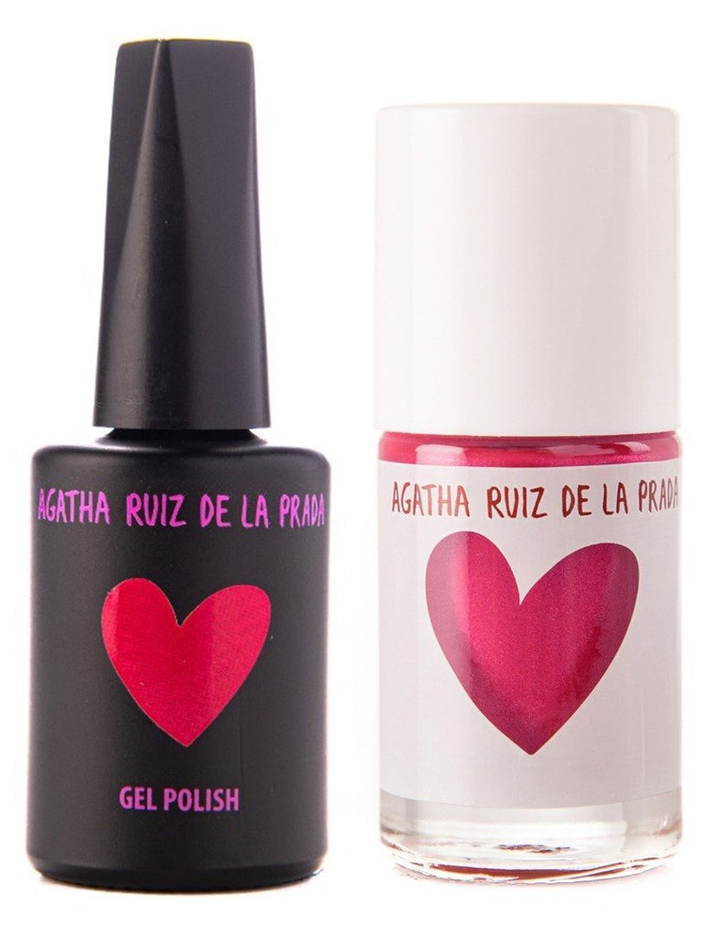 Agatha Ruiz Gel-Polish: Glitter Fuscia - GELGFU-423 DUO
