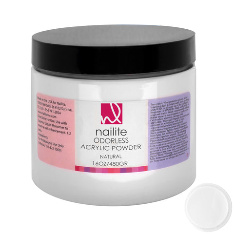 Odorless Acrylic Powder Natural 16 oz