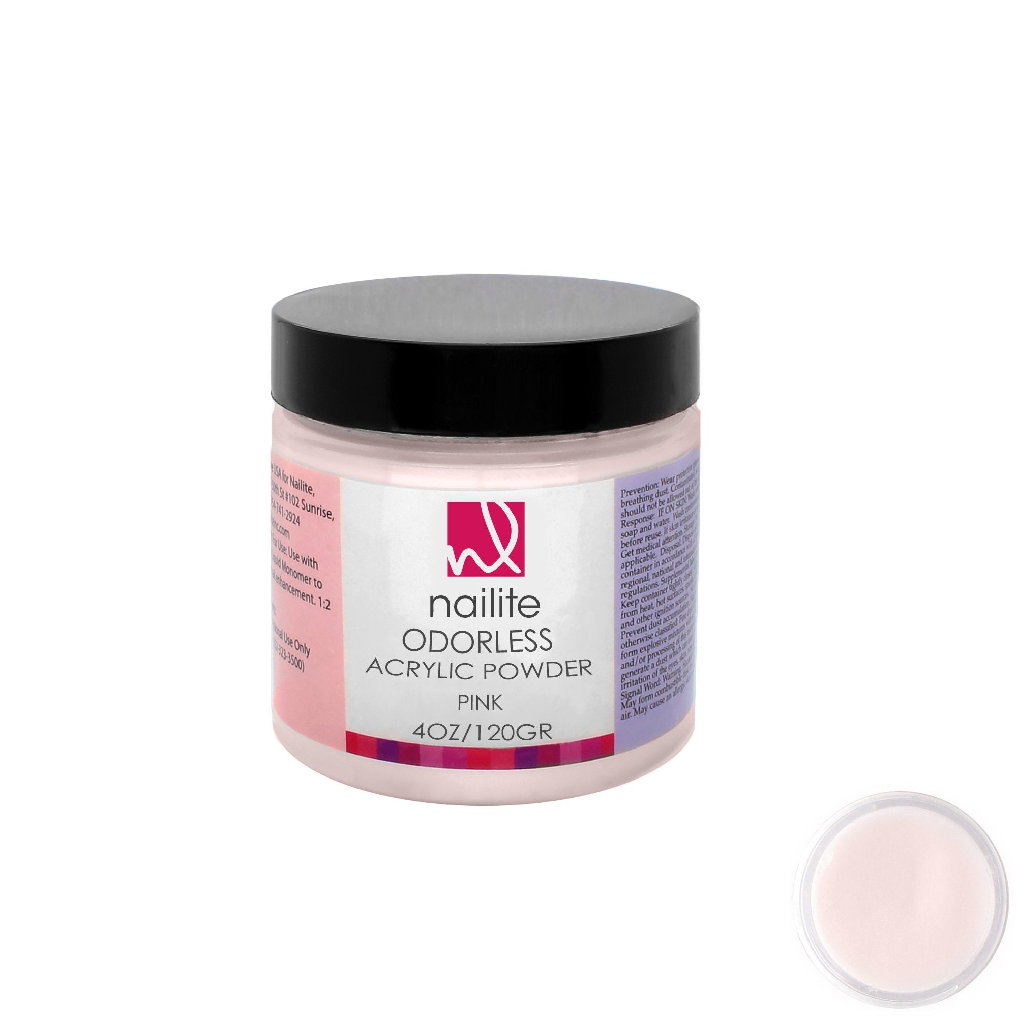 Odorless Acrylic Powder Pink 4 oz