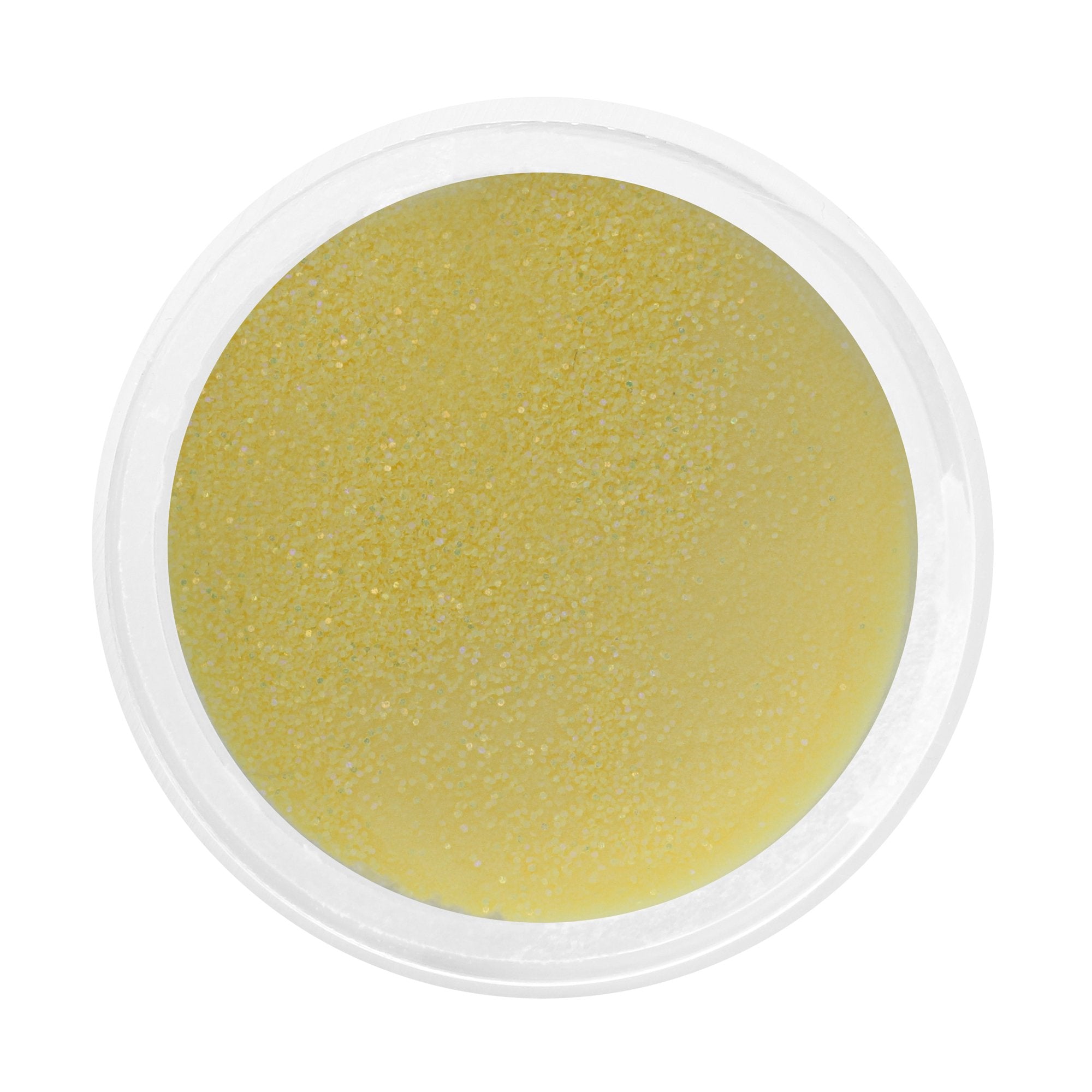 Colored Acrylic Powder - Yellow Glitter 1/2 oz